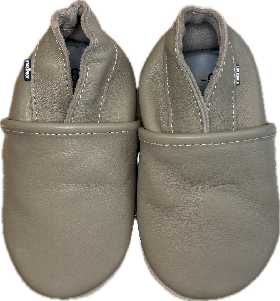 Chaussures en cuir Softbaby - Gris - Chaussures