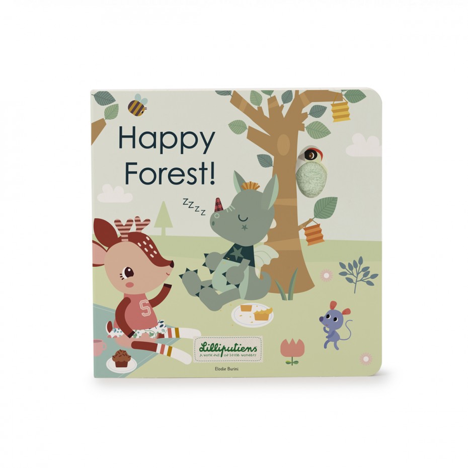 Expand Tast- und Klangbuch 'Happy Forest' - Buch