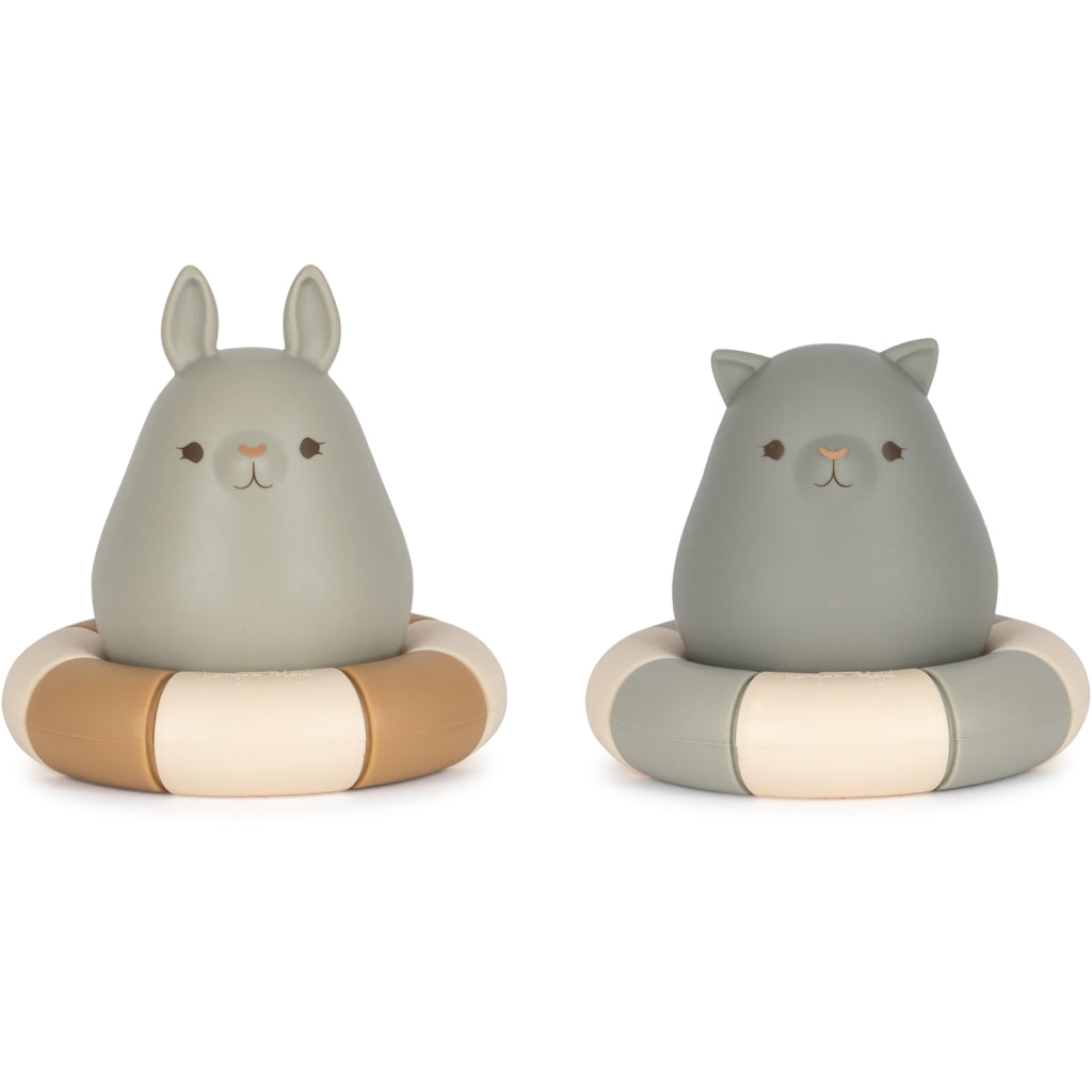 Jouets de bain en silicone anneaux - jouets