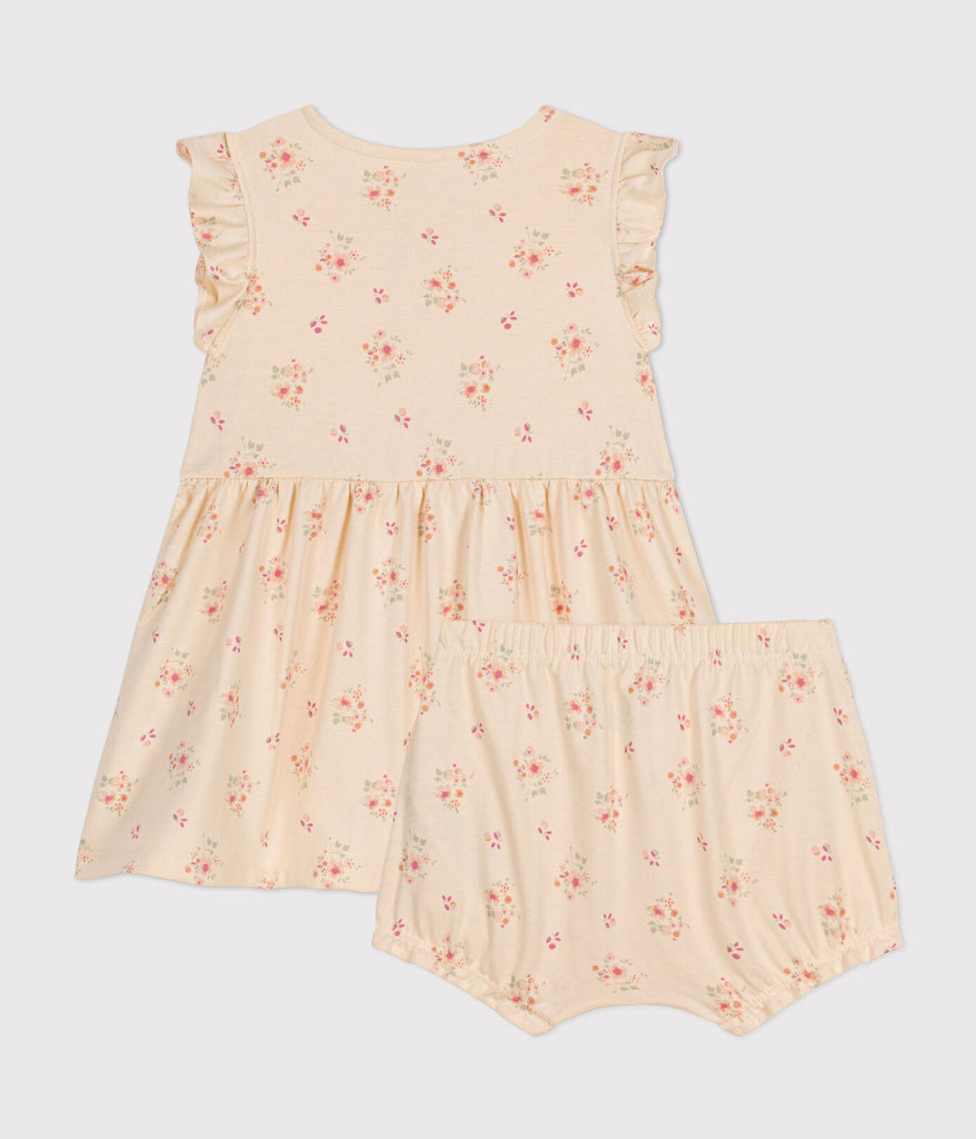 Robe et bloomer en jersey léger bébé