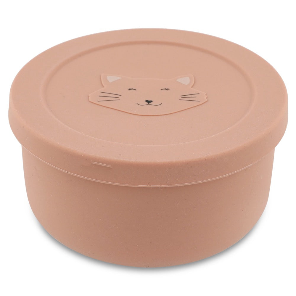 Silicone snack box - Mrs. Cat - Plate