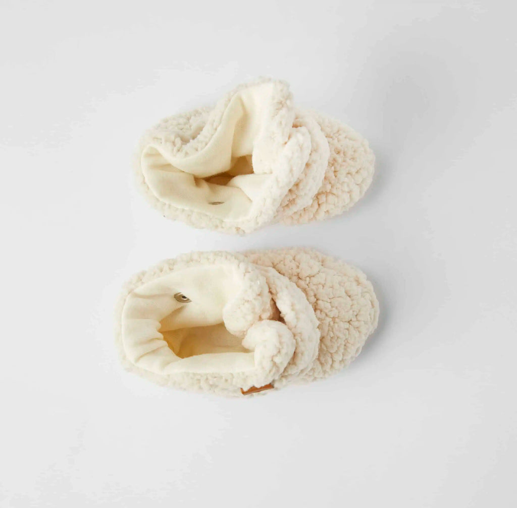 Teddy baby booties (various sizes) - Slippers