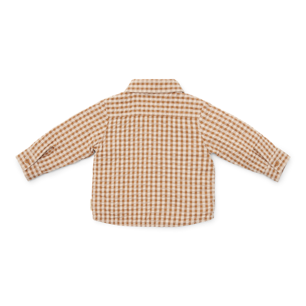 Chemise Brown Check (tailles 74-104) - chemise