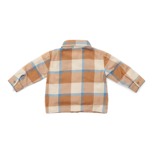 Ice Blue Check shirt (sizes 74-104) - shirt