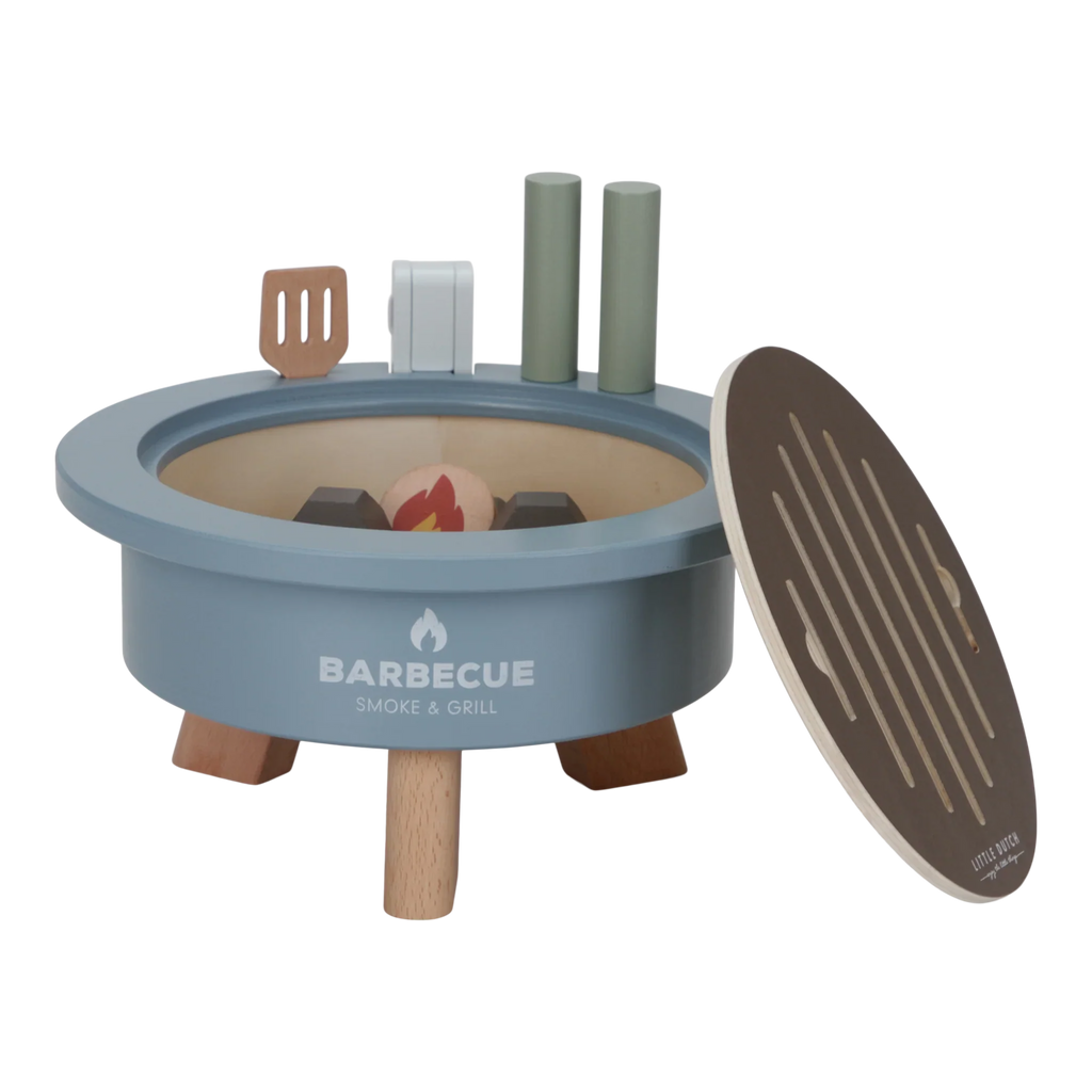 Ensemble de Jouets de barbecue en bois - Jouets en bois