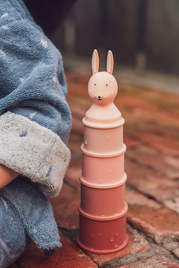 Stackable tumblers 5 pcs - Mrs. Rabbit