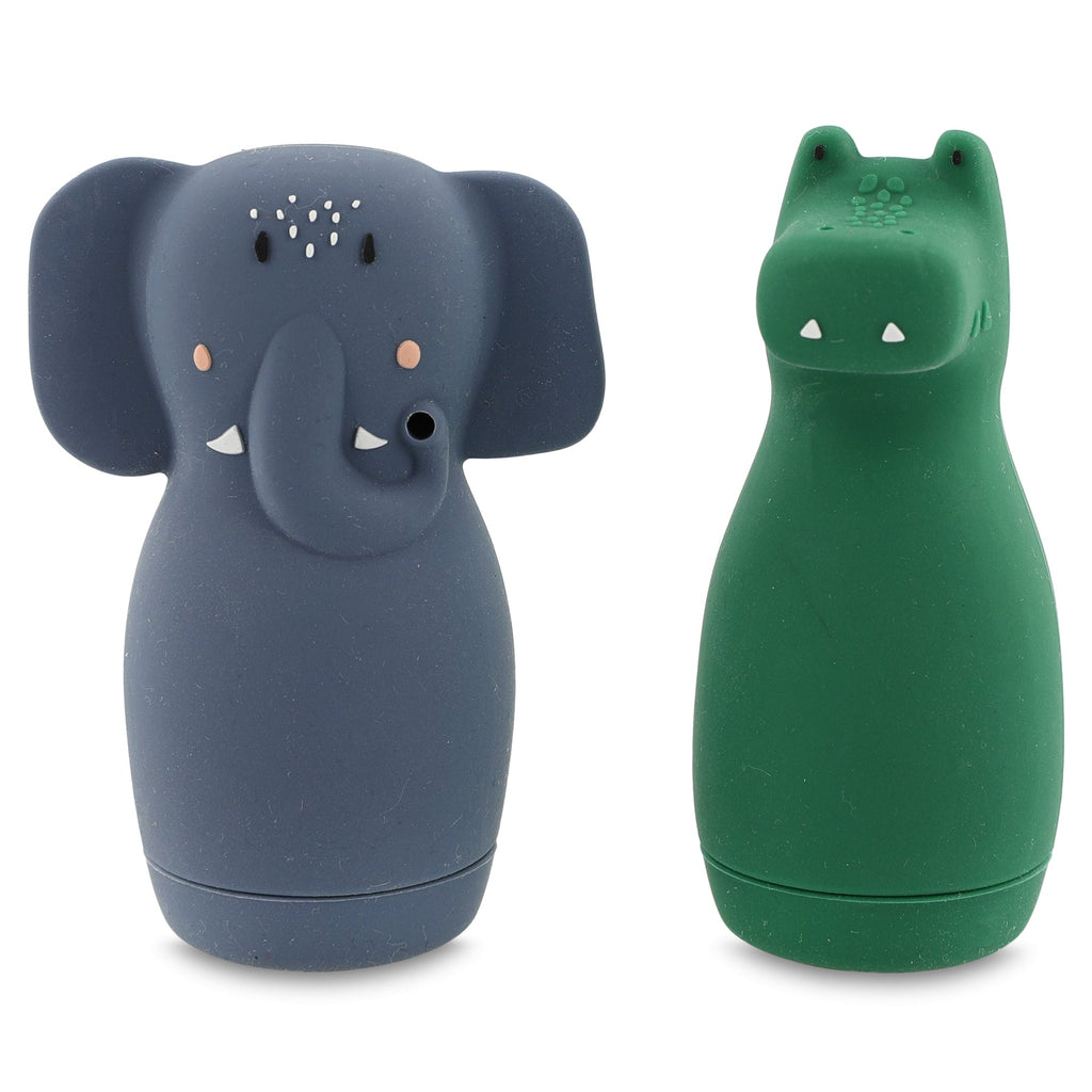 Spray bath toys - Mrs. Elephant & Mr. Crocodile