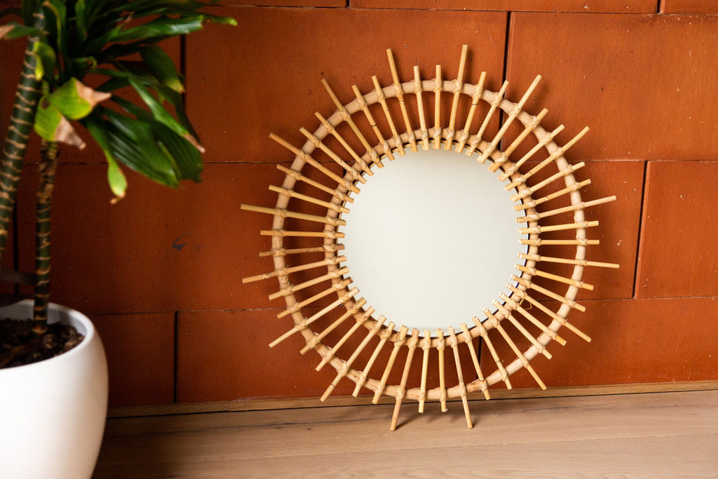 Rattan Mirror - Fondi - 60 cm - mirror