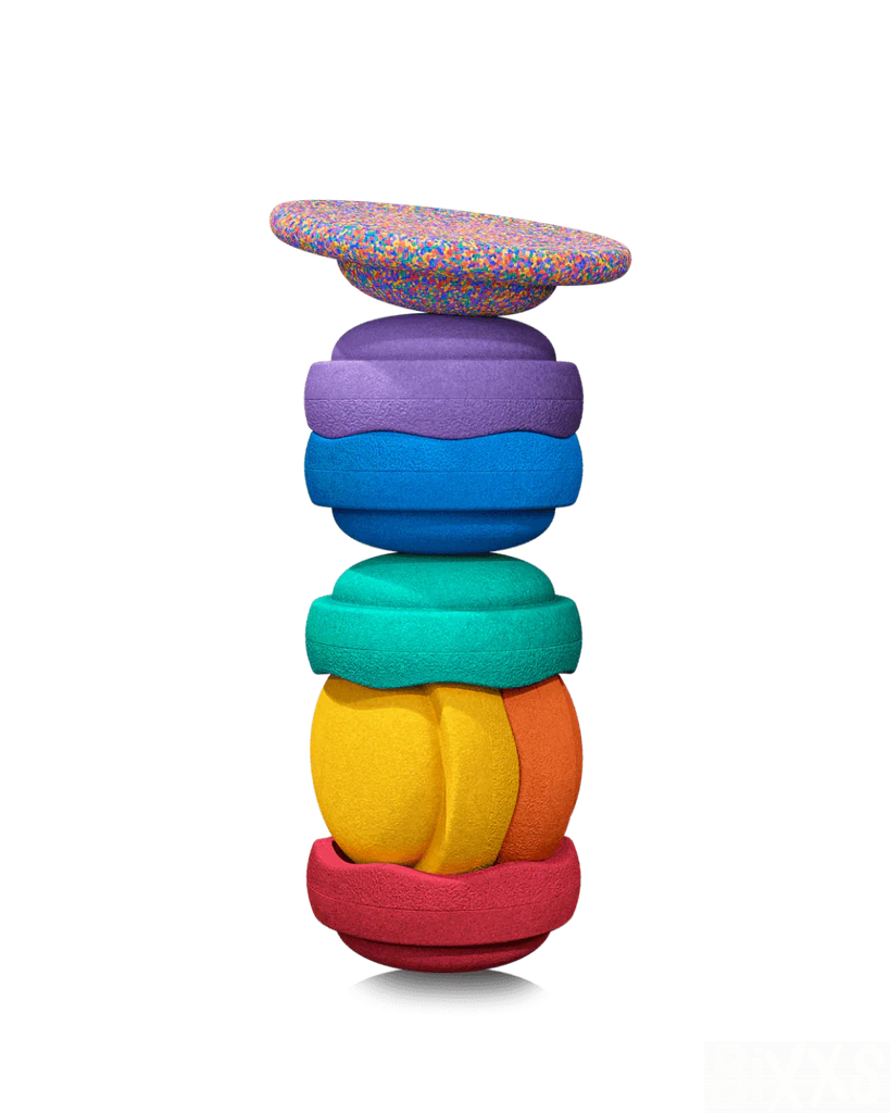 Stacked stones - Rainbow Set classic Stapelstein® -