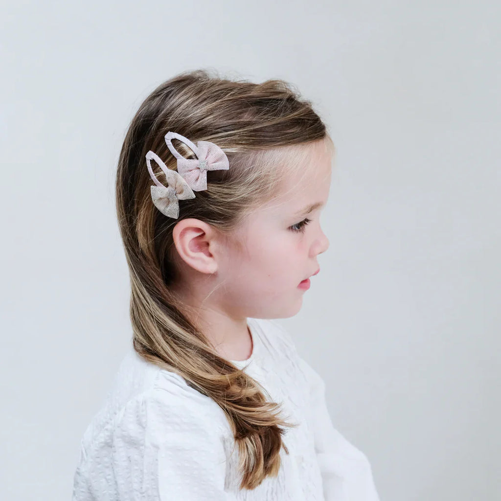 Hair clip - Fairy bow clic clac