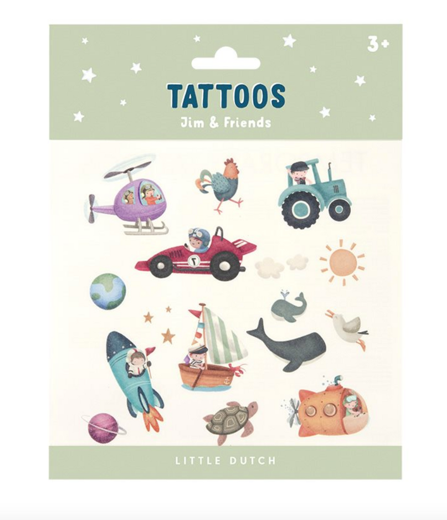 Tatouages Jim & Friends - livre