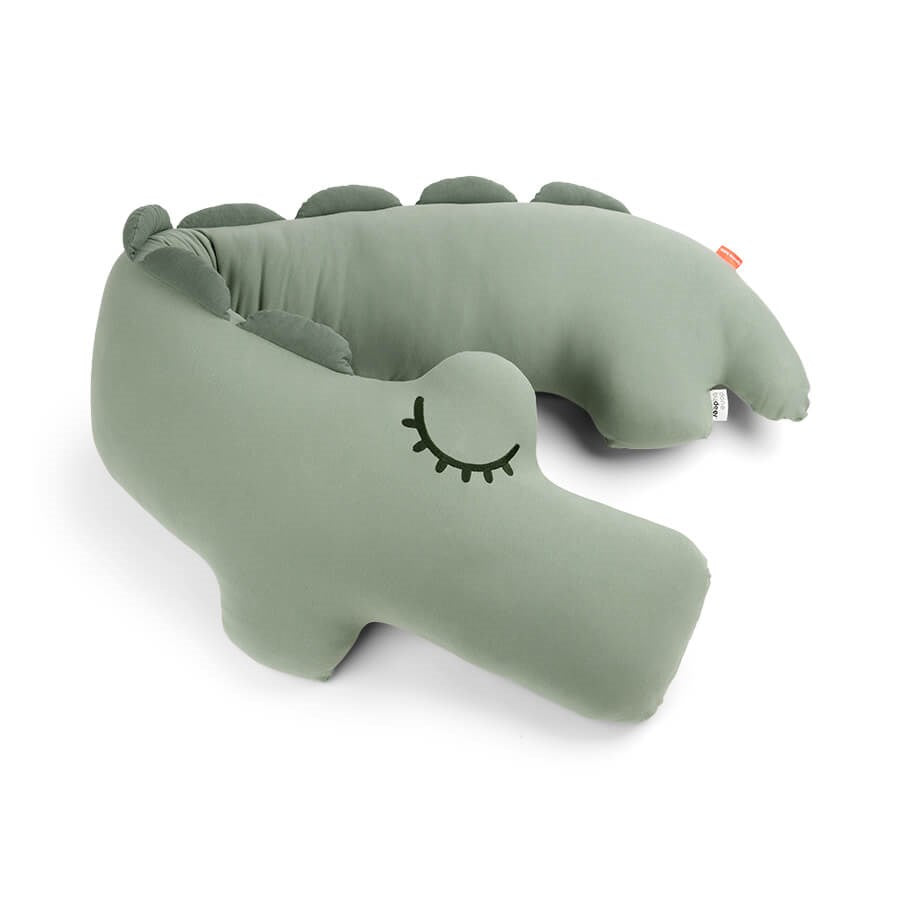 Croco Green comfortabel hoofdkussen - Accessoires