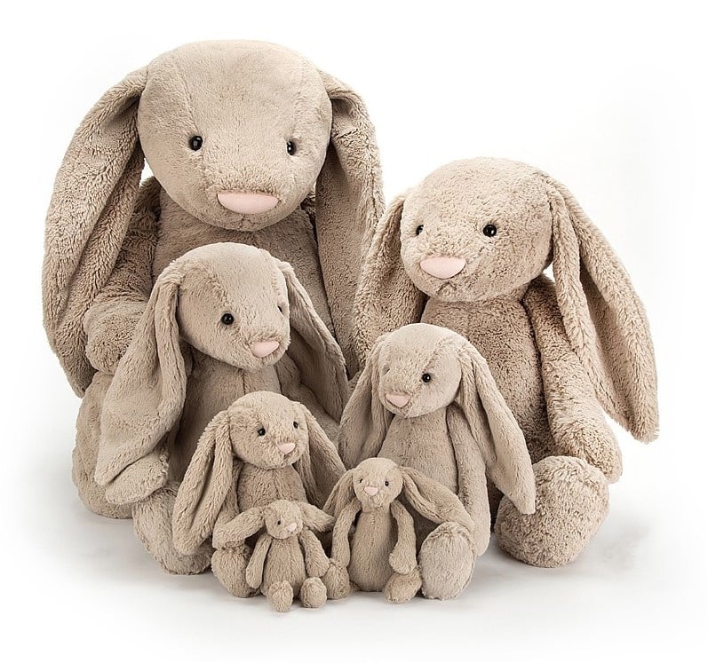Bashful Beige Bunny giant XL (108cm)