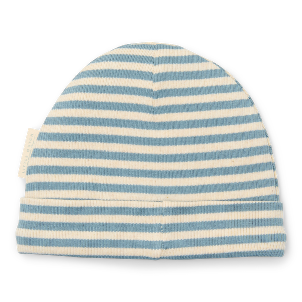 Bonnet bébé - Stone Blue Stripe (divers tailles) - Bonnet