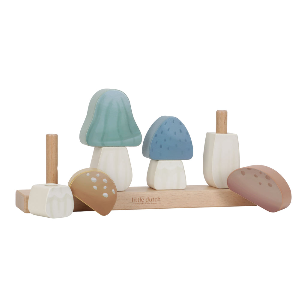 Champignons à empiler - Forest Friends - Jouets en bois