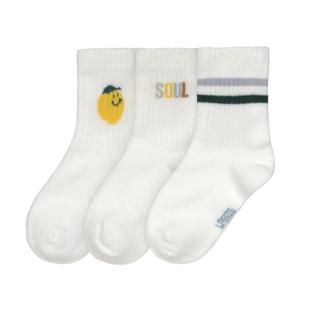 Tennissocken (3 Stück) - Little Gang Citron (Größen)