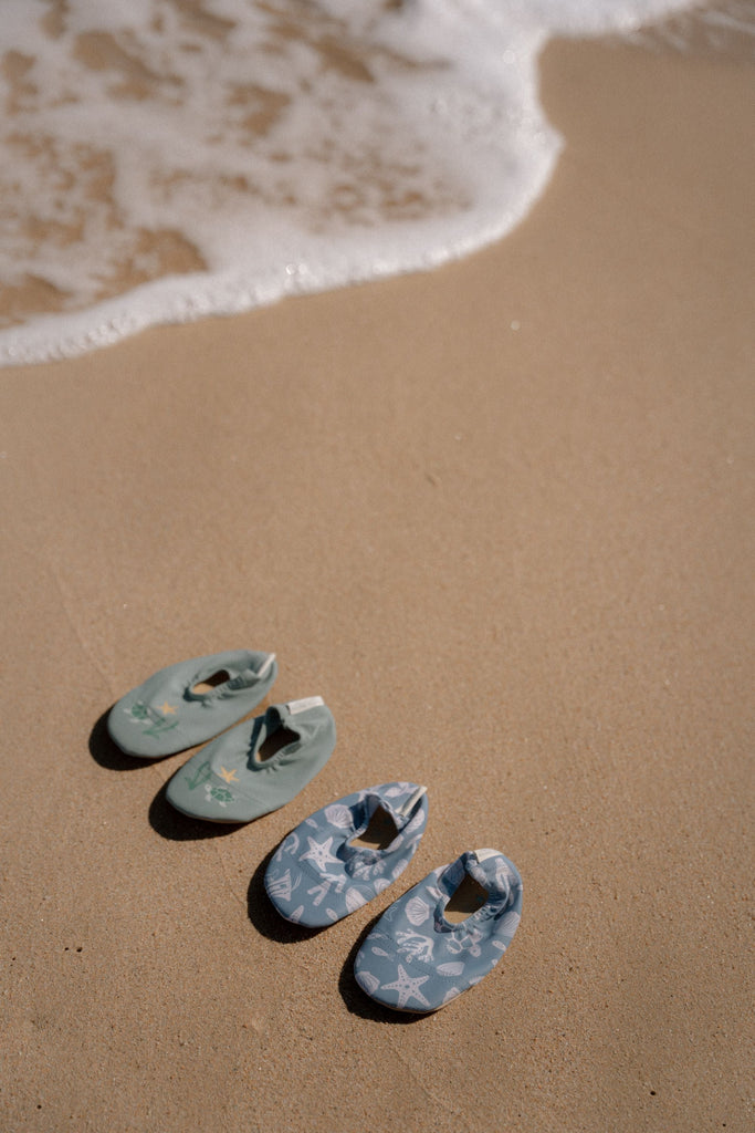 Chaussures de bain - Seashells Surf Blue (divers tailles)