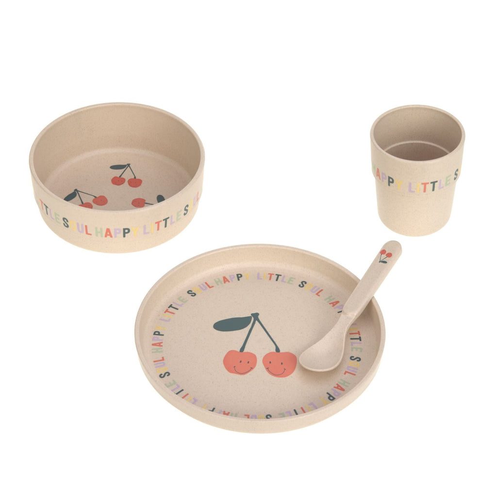 MAHLZEIT (Teller Schüssel Tasse Löffel) - Happy Fruits