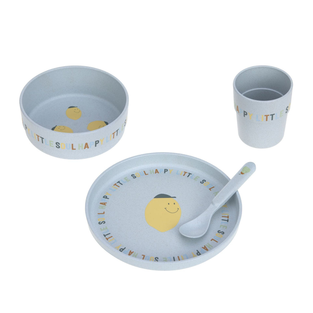 MAHLZEIT (Teller Schüssel Tasse Löffel) - Happy Fruits