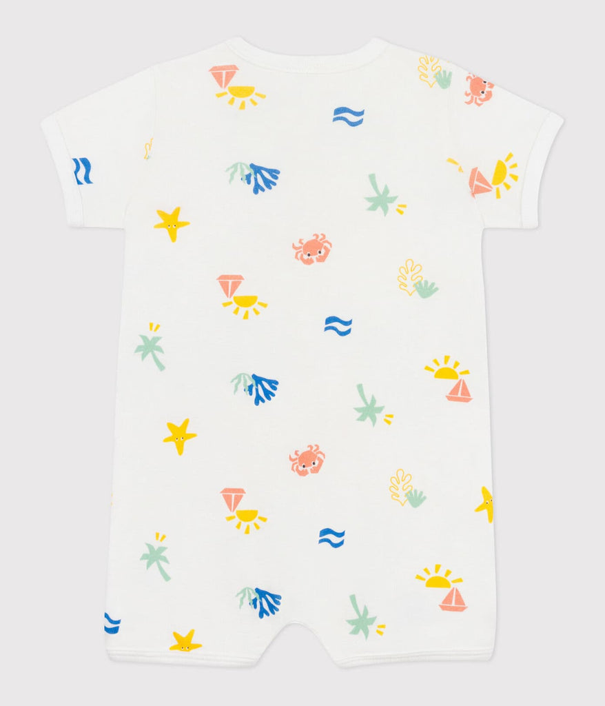 Combinaison courte - marshmallow/blanc multico (divers