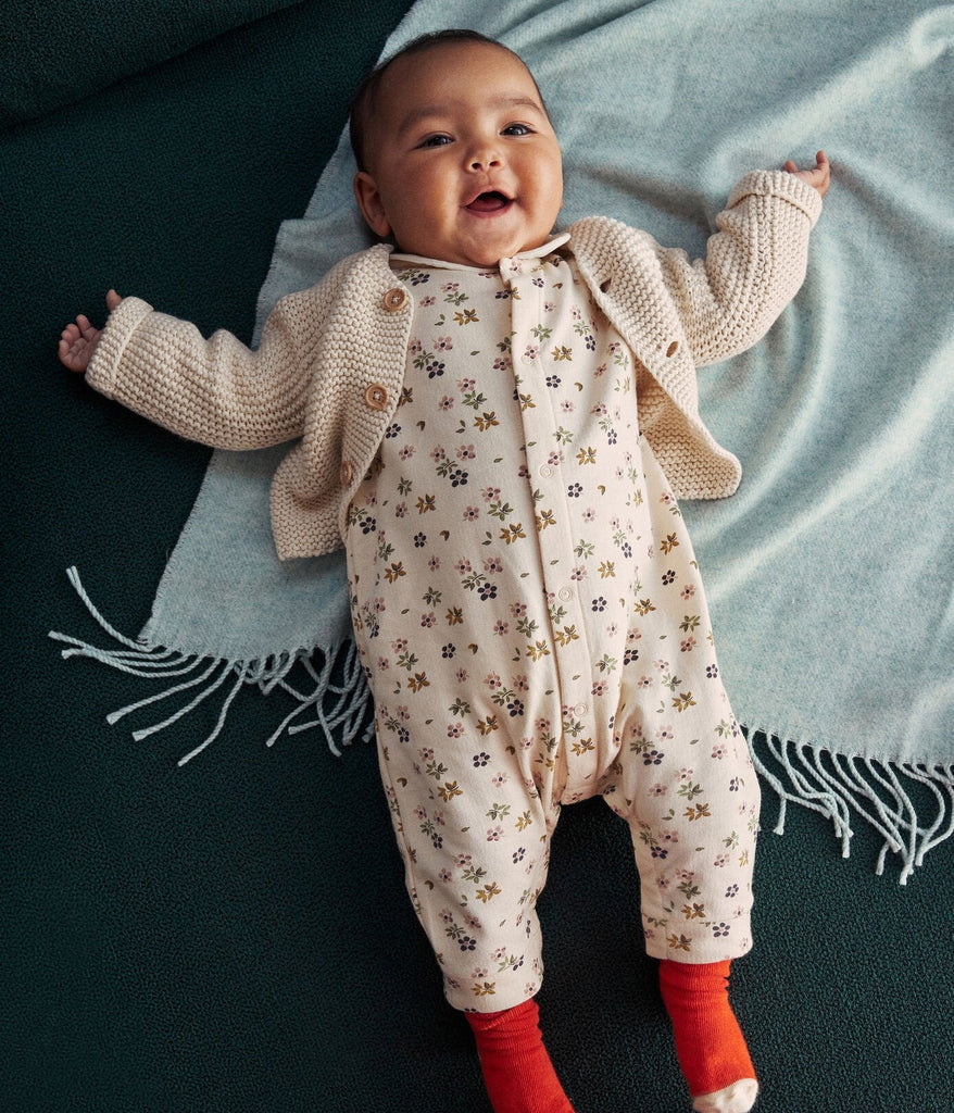 Langer Fleece-Overall für Babys (Größen 1–18 m)