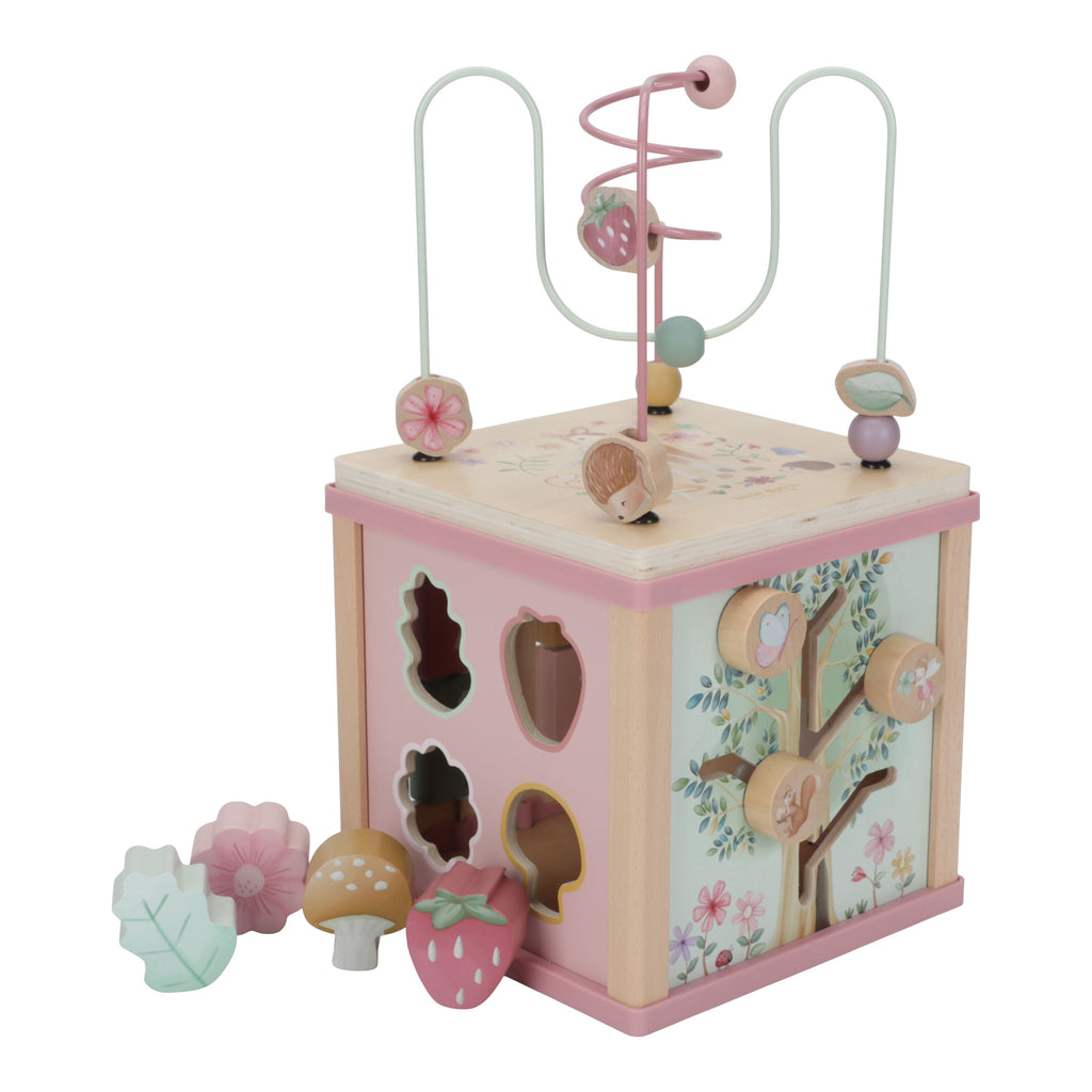 Cube d’activités en bois - Fairy Garden