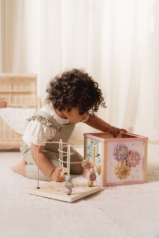 Cube d’activités en bois - Fairy Garden