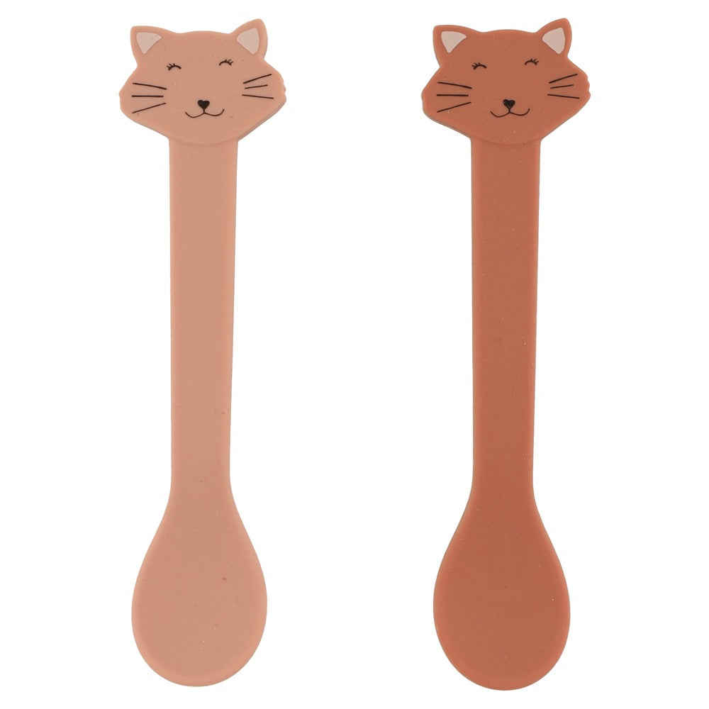 Cuillère silicone 2 - pack - Mrs. Cat - cuillère