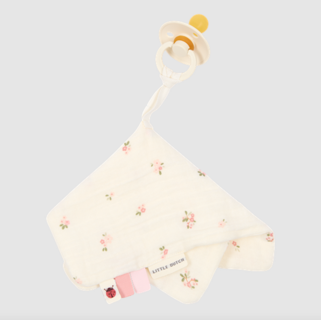 Doudou attache-tétine mousseline Fairy Blossom - Doudou