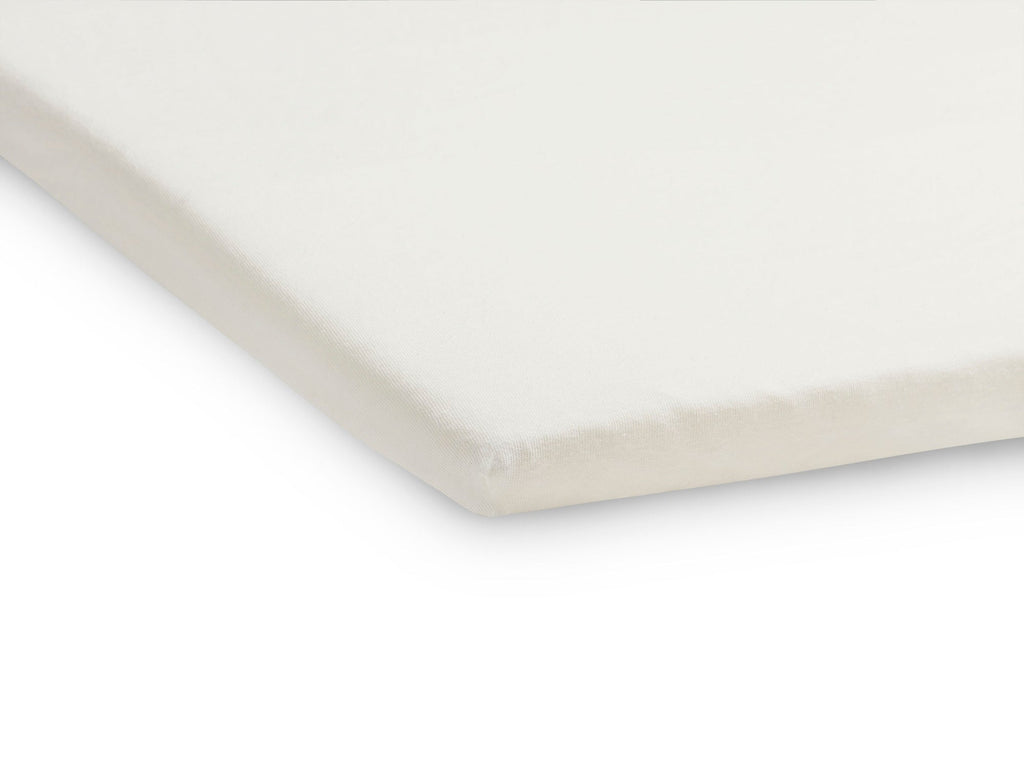 Drap-housse Jersey matelas de parc 75x95cm - Ivory - drap