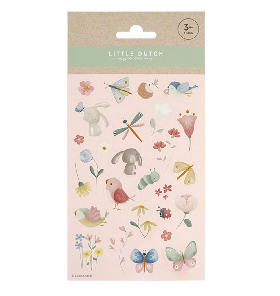 Feuille d’autocollant - Little Goose - Flowers & Butterflies