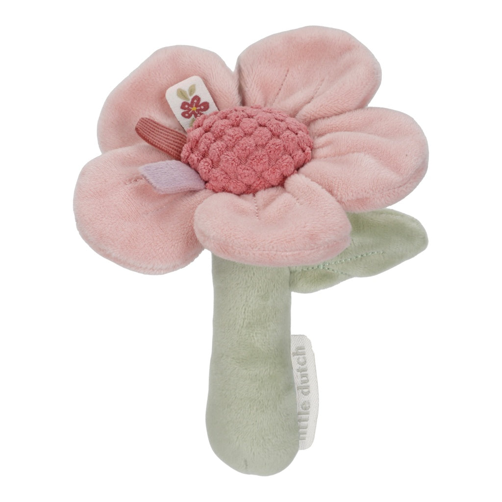 Hochet peluche Fleur - Fairy Garden - hochet