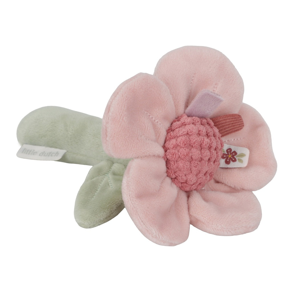 Hochet peluche Fleur - Fairy Garden - hochet