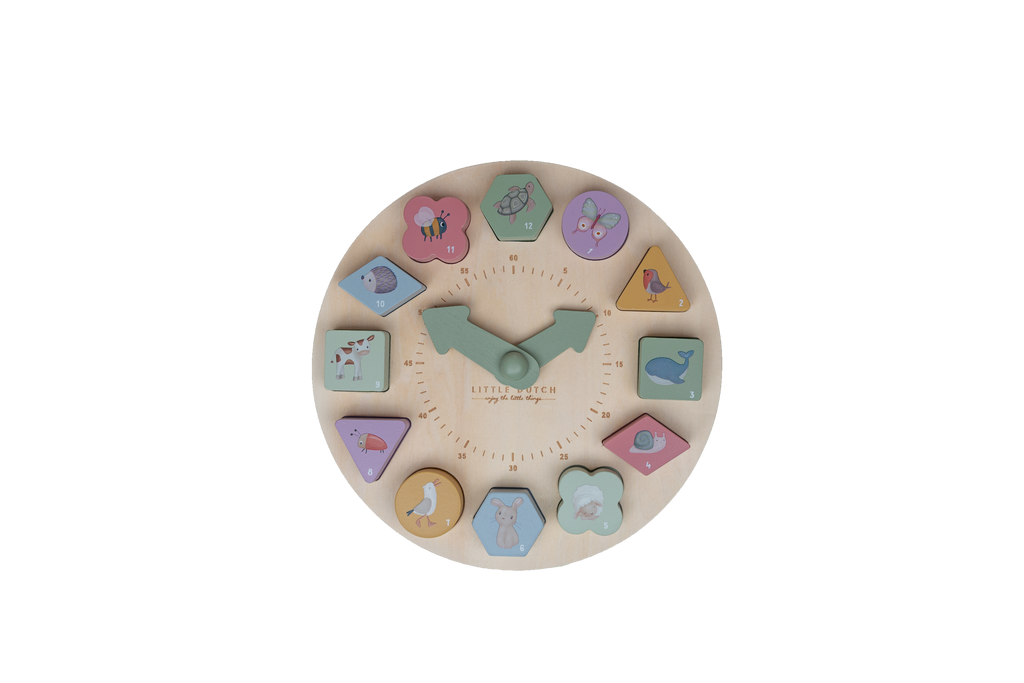 Horloge puzzle Little Farm