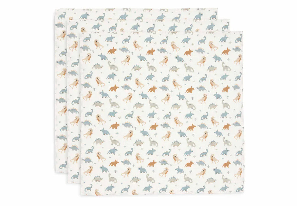 Lange Gaze de Coton Small 70x70cm - Roarsome - 3 Unités