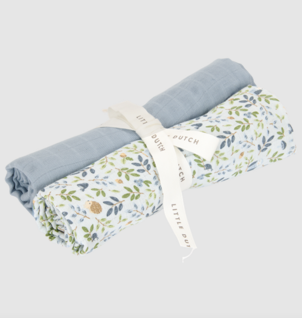 Langes Swaddles mousseline 70 x 70 - Forest Adventures &