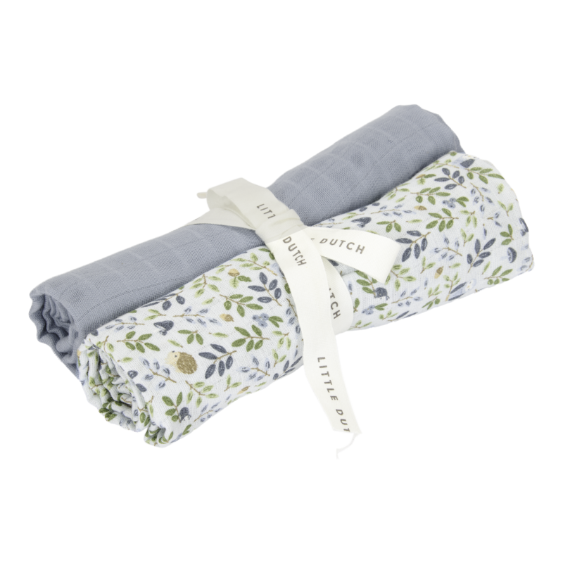 Langes Swaddles mousseline 70 x 70 - Forest Adventures &