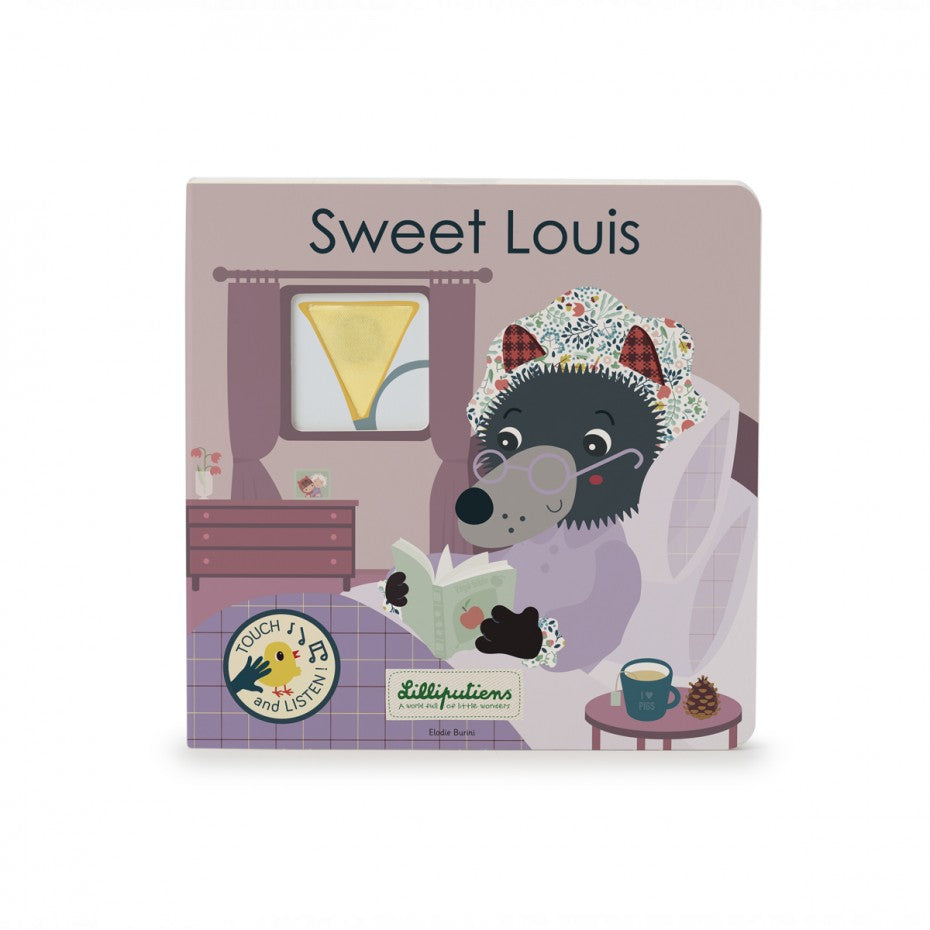 Livre tactile et sonore ’Sweet Louis’ - Livre