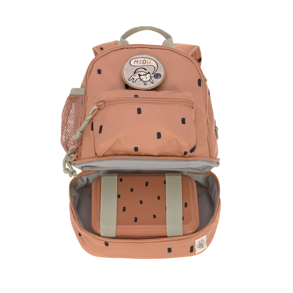 Mini-Rucksack Happy Print Caramel - Tasche