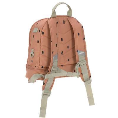 Mini-Rucksack Happy Print Caramel - Tasche