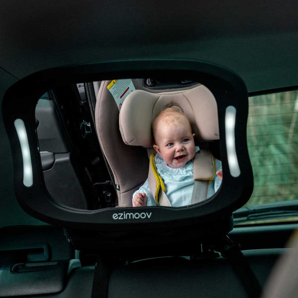 Miroir de Voiture avec Lumière LED - miroir