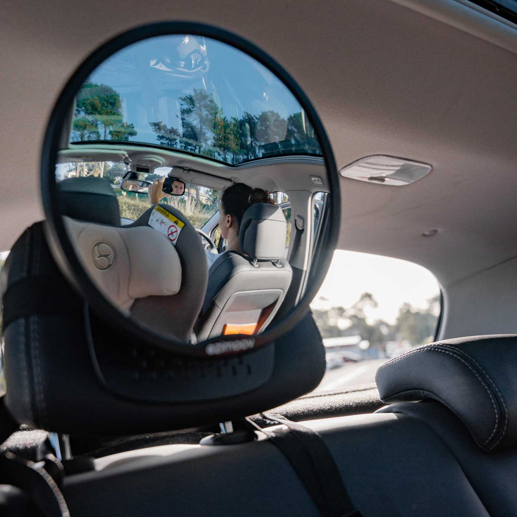 Miroir de Voiture Rond - Voyage bébé