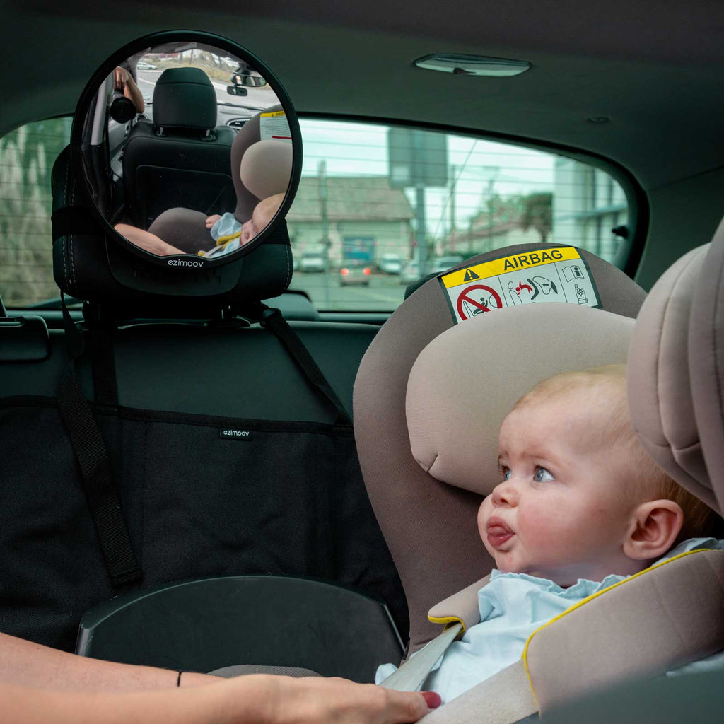 Miroir de Voiture Rond - Voyage bébé