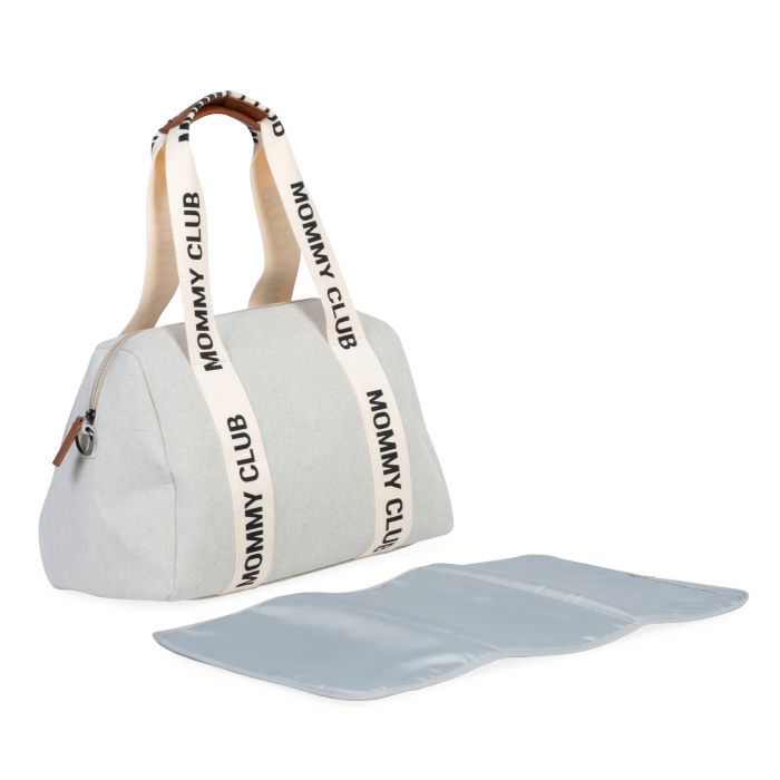 Mommy Club sac à langer - Signature Canvas off white