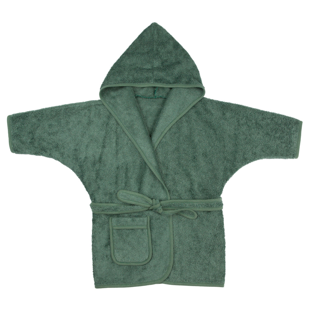 Peignoir enfants 2-4 ans (divers coloris) - Aspen green