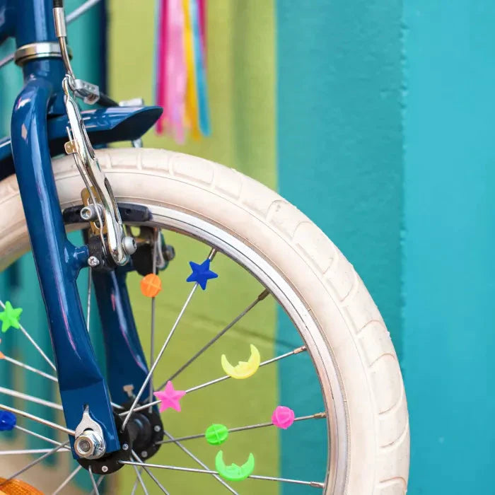 Perles lunes pour rayons de vélo - Aujourd’hui c’est