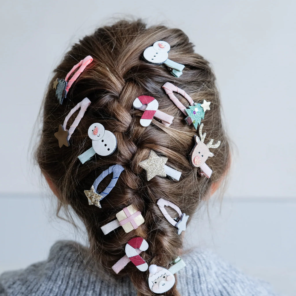 Pinces à cheveux - Snowmen - Accessoires