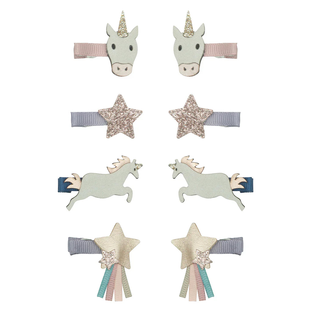 Pinces à cheveux - Unicorn mini clips