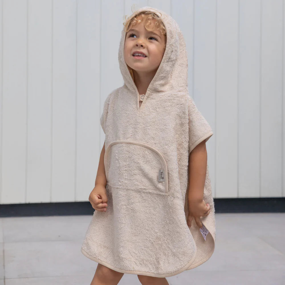 Poncho col V 2-4 ans (divers coloris) - Poncho