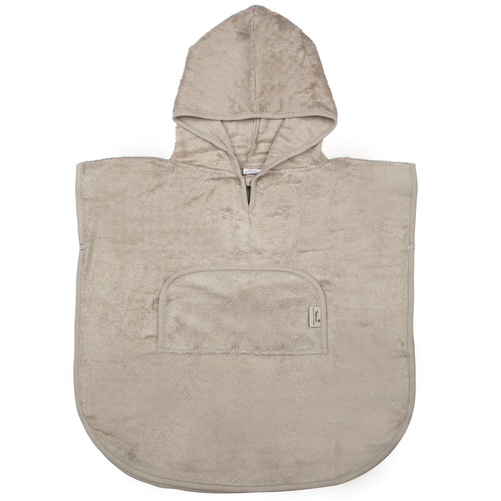 Poncho col V 2-4 ans (divers coloris) - feather grey